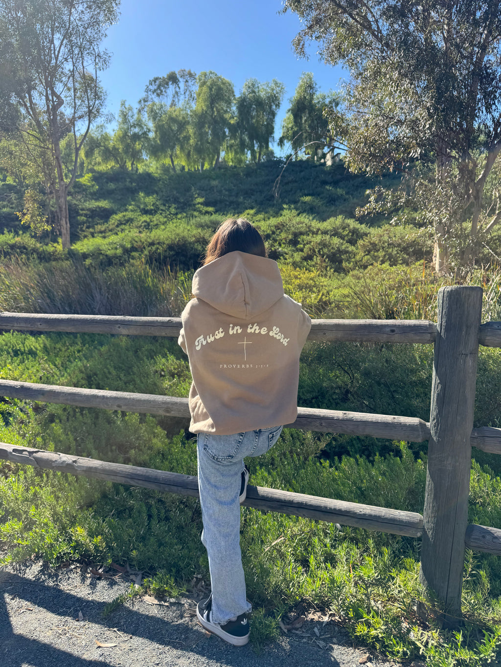 Trust In The Lord Hoodie - Christian Faith Hoodie | Inspirational Apparel