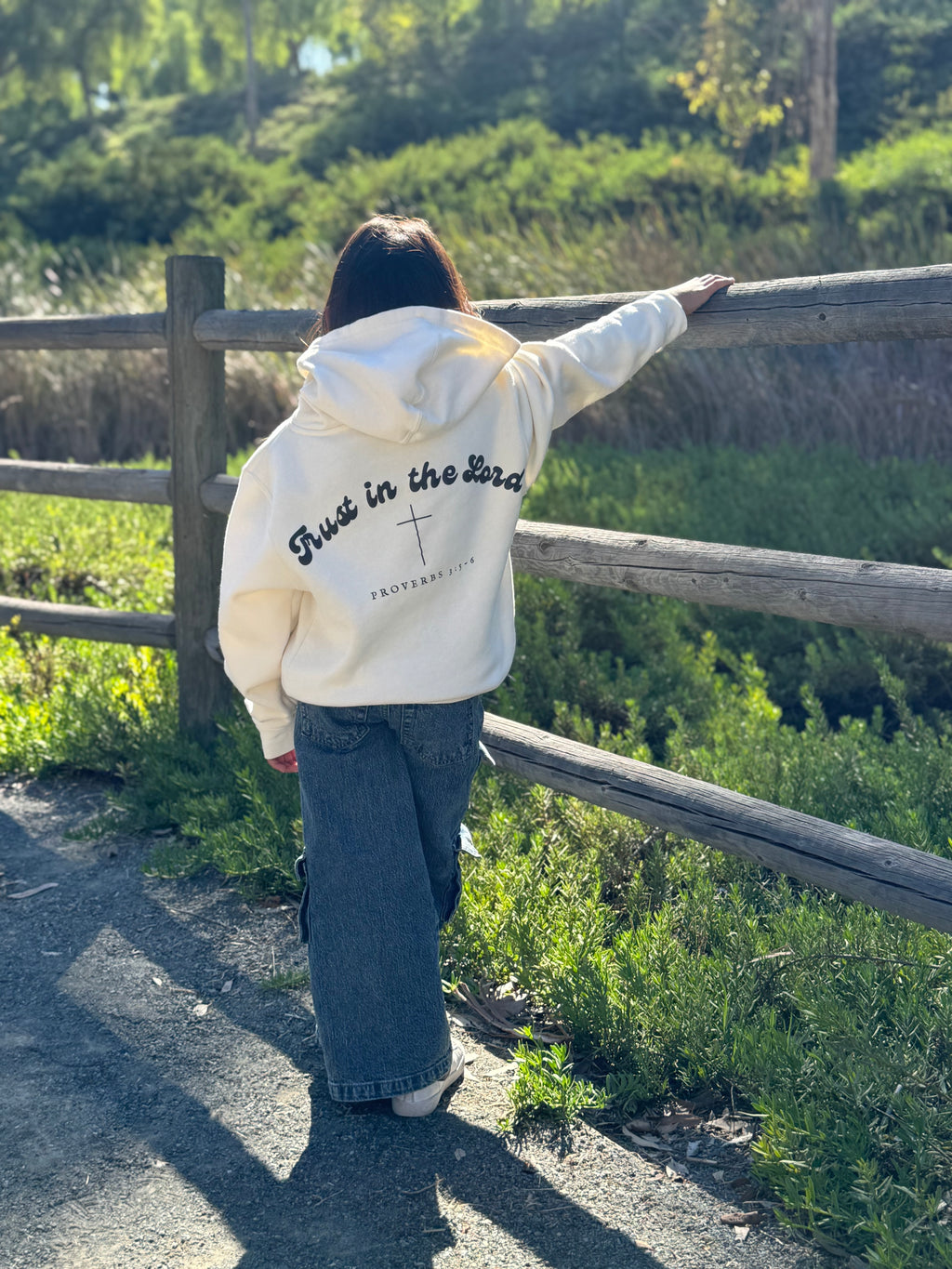 Trust In The Lord Hoodie - Christian Faith Hoodie | Inspirational Apparel